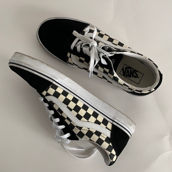 Vans Old School Chekerboard Sneakers - Picture 2 of 10